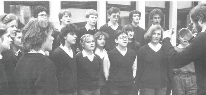 BORG Chor im Jahre 1982